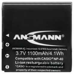 ANSMANN AG Kamera-Akku A-Cas NP 40^ Kamera-akkus
