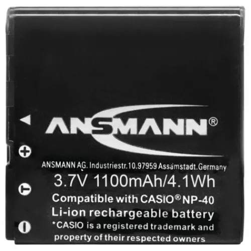 ANSMANN AG Kamera-Akku A-Cas NP 40^ Kamera-akkus