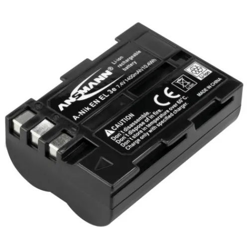 ANSMANN AG Kamera-Akku A-Nik EN EL 3e^ Kamera-akkus