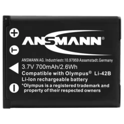 ANSMANN AG Kamera-Akku A-Oly LI 42B^ Kamera-akkus