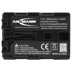 ANSMANN AG Kamera-Akku A-Son NP FM 500 H^ Kamera-akkus