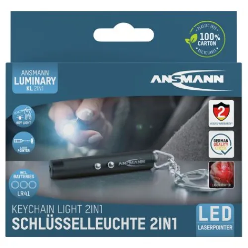 ANSMANN AG Laserpointer 2in1^ Spezial-lichter