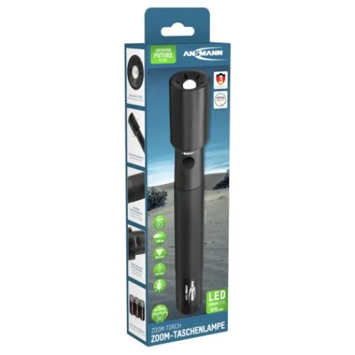 ANSMANN AG LED Taschenlampe Future T500F batteriebetrieben^ Taschenlampen