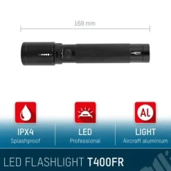 ANSMANN AG LED Taschenlampe Future T400FR wiederaufladbar^ Taschenlampen