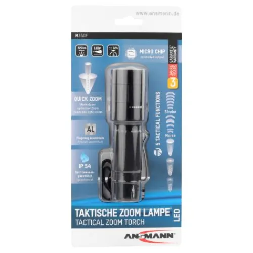 ANSMANN AG LED Taschenlampe M350F batteriebetrieben^ Taschenlampen