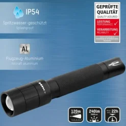 ANSMANN AG LED Taschenlampe M200F batteriebetrieben^ Taschenlampen