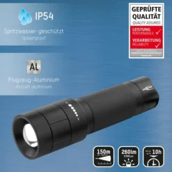 ANSMANN AG LED Taschenlampe M250F batteriebetrieben^ Taschenlampen