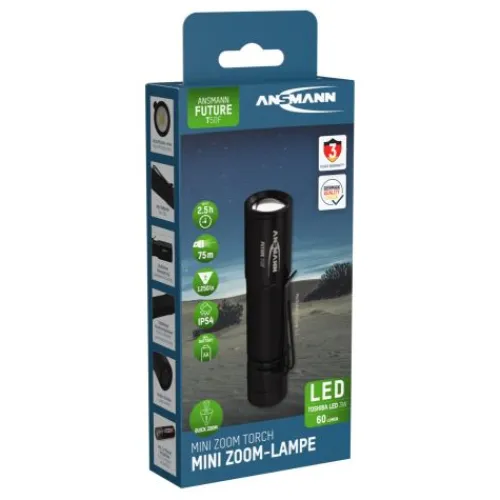 ANSMANN AG LED Taschenlampe T50F batteriebetrieben^ Taschenlampen