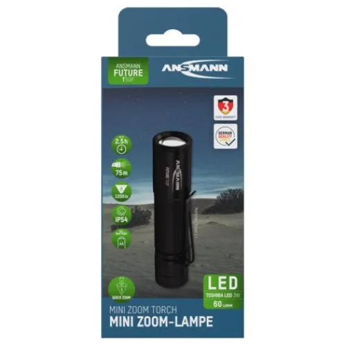 ANSMANN AG LED Taschenlampe T50F batteriebetrieben^ Taschenlampen