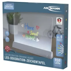 ANSMANN AG LED-Dekorationzeichentafel batteriebetriebenkabelgebunden^ Spezial-lichter
