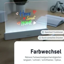 ANSMANN AG LED-Dekorationzeichentafel batteriebetriebenkabelgebunden^ Spezial-lichter