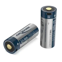 ANSMANN AG Li-Ion Akku 26650 5100 mAh mit USB Typ-C Ladebuchse^ Akkus