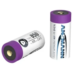 ANSMANN AG Li-Ion Akku 16340 / RCR123 850 mAh^ Akkus