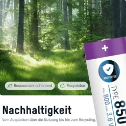 ANSMANN AG Li-Ion Akku 16340 / RCR123 850 mAh^ Akkus