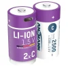 ANSMANN AG Li-Ion Akkus Baby C Typ 2500 (min. 2300 mAh) 2er Papierblister^ Akkus