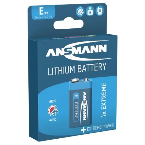 ANSMANN AG Lithium Batterie Block E / 1604LC 1er Blister^ Batterien