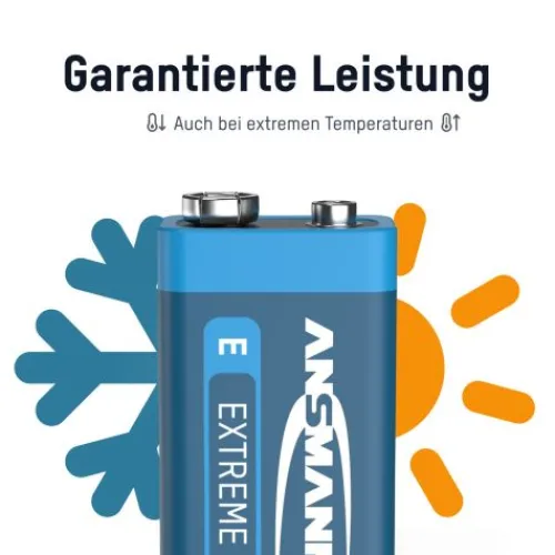 ANSMANN AG Lithium Batterie Block E / 1604LC 1er Blister^ Batterien
