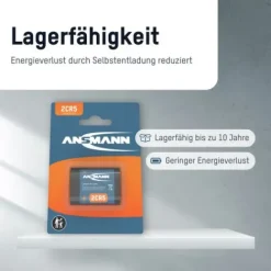 ANSMANN AG Lithium Batterie 2CR5^ Spezialzellen Batterien