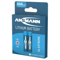 ANSMANN AG Lithium Batterie Micro AAA / FR03 2er Blister^ Batterien