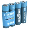 ANSMANN AG Lithium Batterie Mignon AA / FR6 4er Blister^ Batterien