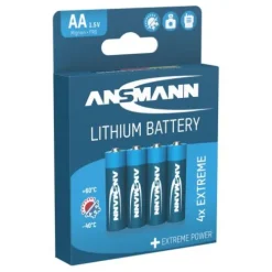 ANSMANN AG Lithium Batterie Mignon AA / FR6 4er Blister^ Batterien
