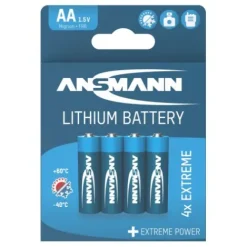 ANSMANN AG Lithium Batterie Mignon AA / FR6 4er Blister^ Batterien