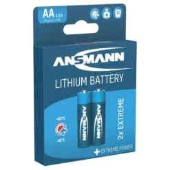 ANSMANN AG Lithium Batterie Mignon AA / FR6 2er Blister^ Batterien