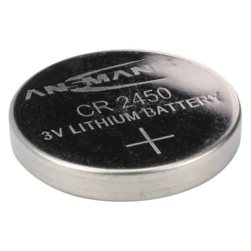 ANSMANN AG Lithium Knopfzelle CR2450^ Knopfzellen Batterien