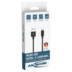 ANSMANN AG Micro-USB Daten- und Ladekabel 120 cm^ Micro-usb