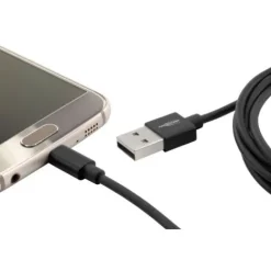 ANSMANN AG Micro-USB Daten- und Ladekabel 200 cm^ Micro-usb