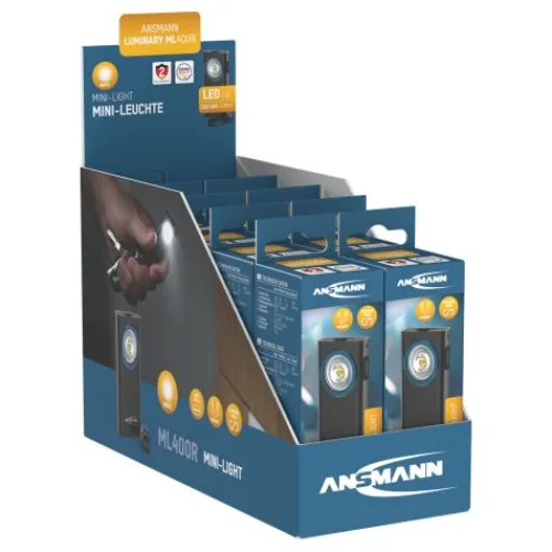 ANSMANN AG Mini-Leuchte ML400R wiederaufladbar^ Arbeitsleuchten
