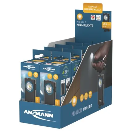 ANSMANN AG Mini-Leuchte ML400R wiederaufladbar^ Arbeitsleuchten