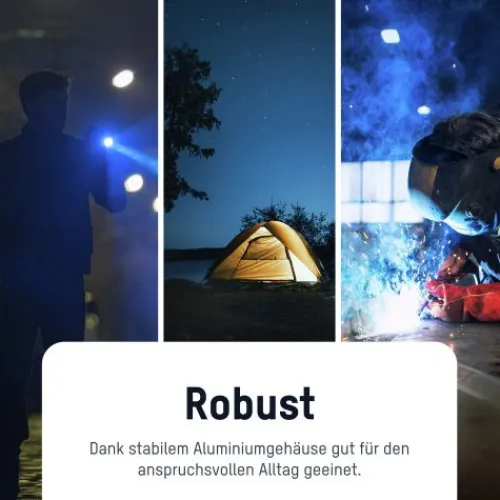 ANSMANN AG Mini-Leuchte ML400R wiederaufladbar^ Arbeitsleuchten