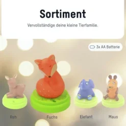 ANSMANN AG Mobiles Nachtlicht Fuchs^Kinder Ansmann Originals