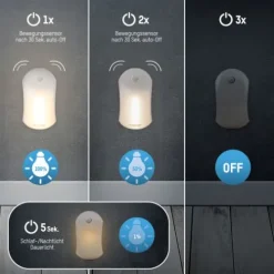 ANSMANN AG Mobiles Nachtlicht NL25B^ Nachtlichter