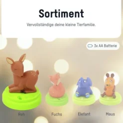 ANSMANN AG Mobiles Nachtlicht Reh^Kinder Ansmann Originals