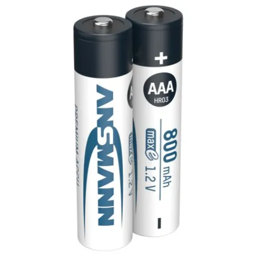 ANSMANN AG NiMH Akku Micro AAA 800 mAh maxE 2er Blister^ Akkus