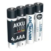 ANSMANN AG NiMH Akku Micro AAA Typ 1100 (min. 1050 mAh) 4er Blister^ Akkus