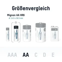 ANSMANN AG NiMH Akku Mignon AA 2100 mAh maxE 2er Blister^ Akkus