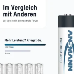 ANSMANN AG NiMH Akku Mignon AA 2100 mAh maxE 2er Blister^ Akkus