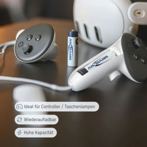 ANSMANN AG NiMH Akku Mignon AA Typ 2500 (min. 2400 mAh) maxE 4er Blister^ Akkus