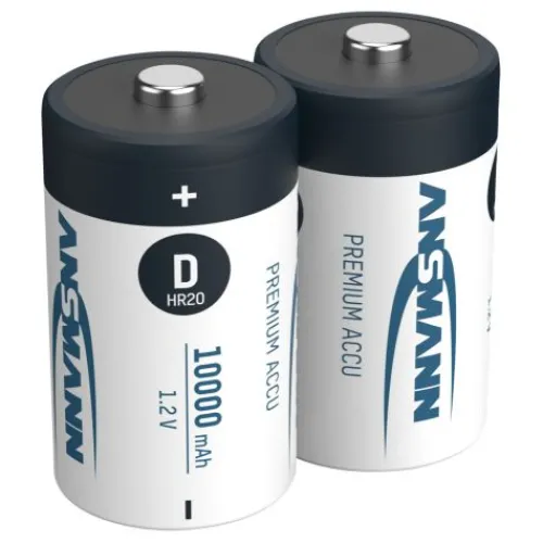 ANSMANN AG NiMH Akku Mono D Typ 10000 (min. 9300 mAh) maxE 2er Blister^ Akkus