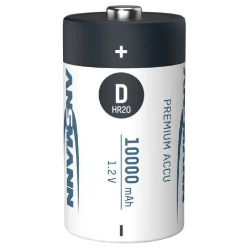 ANSMANN AG NiMH Akku Mono D Typ 10000 (min. 9300 mAh) maxE 2er Blister^ Akkus