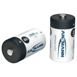 ANSMANN AG NiMH Akku Mono D Typ 10000 (min. 9300 mAh) maxE 2er Blister^ Akkus