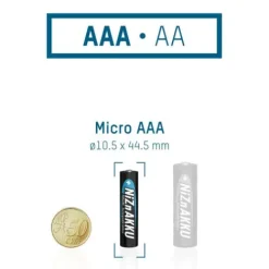 ANSMANN AG NiZN Akku Micro AAA 900mWh 4er^ Akkus