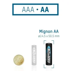 ANSMANN AG NiZN Akku Mignon AA 2500mWh 4er^ Akkus