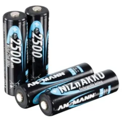 ANSMANN AG NiZN Akku Mignon AA 2500mWh 4er^ Akkus