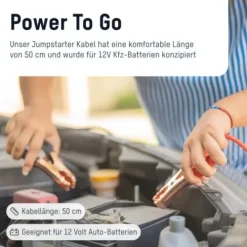 ANSMANN AG Powerstation Jumpstart Adapter^ Zusatzakkus & Kabel