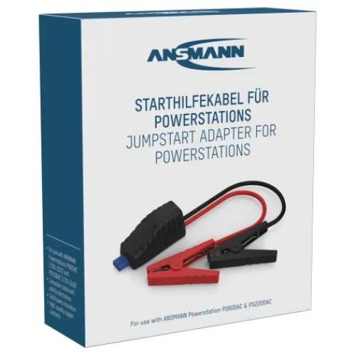 ANSMANN AG Powerstation Jumpstart Adapter^ Zusatzakkus & Kabel