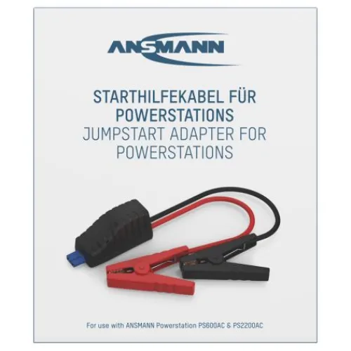 ANSMANN AG Powerstation Jumpstart Adapter^ Zusatzakkus & Kabel